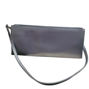 Antonio Melani Silver Clutch Hand Bag